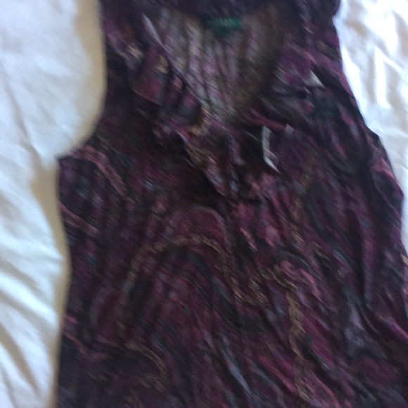 Ralph Lauren Tops - Paisley tank